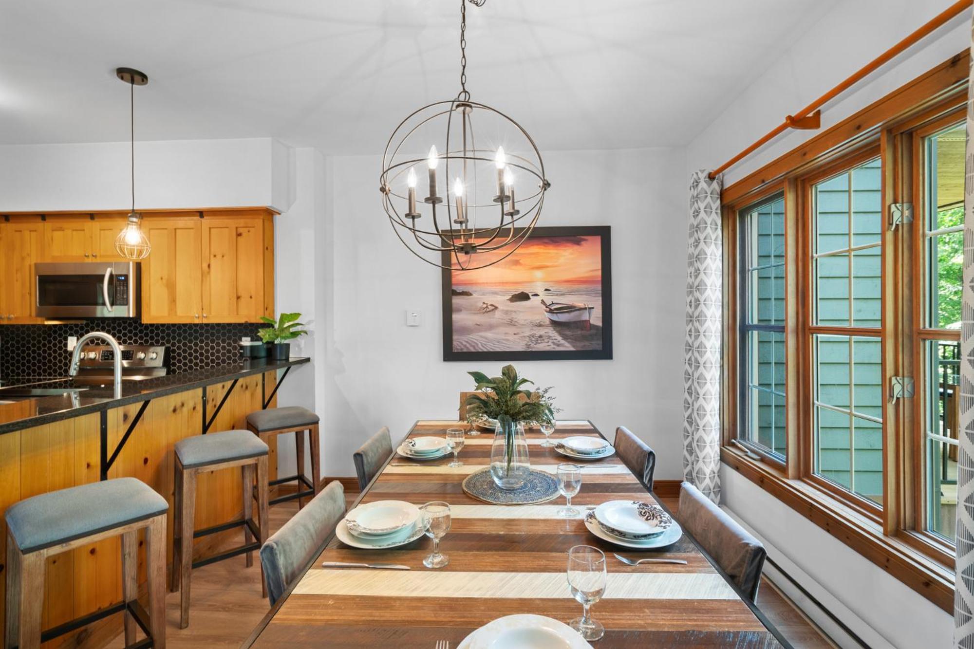 מונט טרמבלאנט Les Falaises Tremblant - Ski Inout Condo W2Bdrs מראה חיצוני תמונה