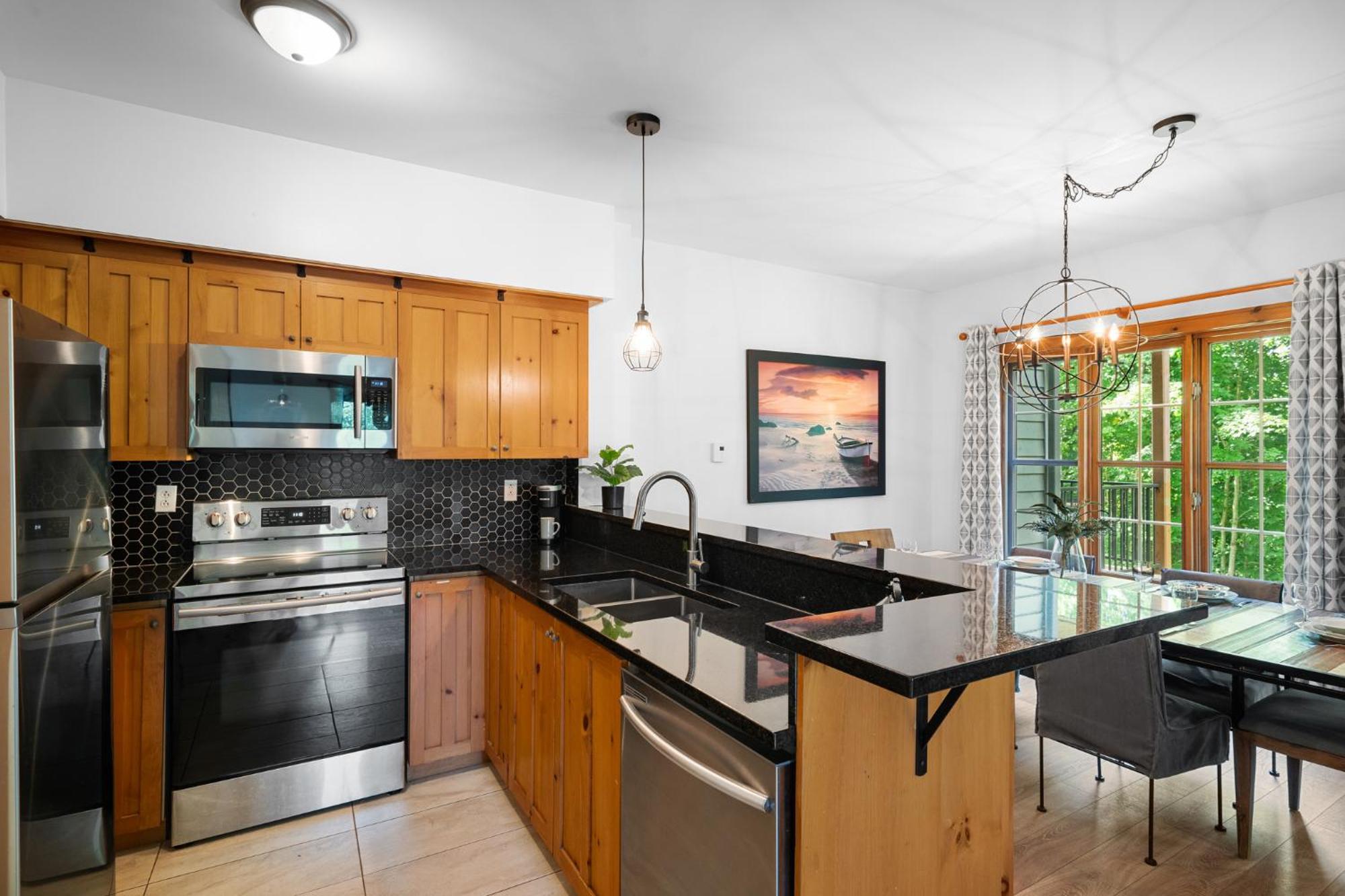 מונט טרמבלאנט Les Falaises Tremblant - Ski Inout Condo W2Bdrs מראה חיצוני תמונה